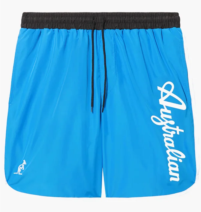 Шорты мужские AUSTRALIAN Smash Boxer Logo Light Blue LSUCU0005-626
