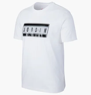 Футболка чоловіча Air Jordan Jumpman Sticker MenS T-Shirt White CJ6246-100