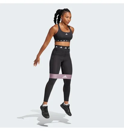 Легінси жіночі Adidas Techfit Stash Pocket Full-Length Leggings Black IL6063