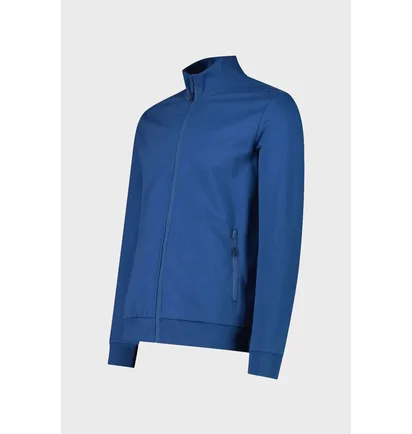 Олимпийка мужская CMP Stretch Brushed Fleece Blue 31D4307-N825