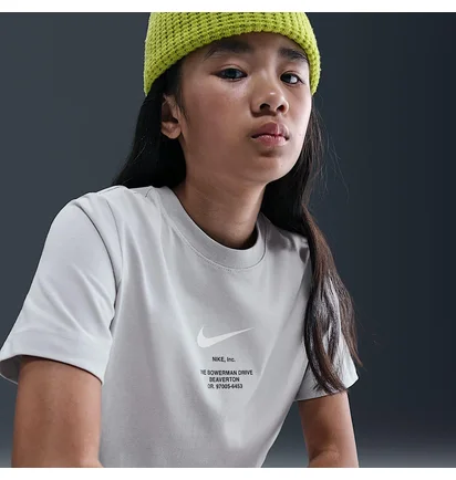Футболка детская Nike Sportswear Grey IH5202-077