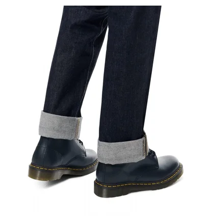 Ботинки женские Dr. Martens 1460 Navy Smooth Blue 11822411