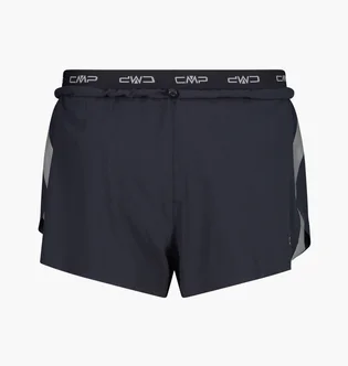 Шорты мужские Cmp Short With Inner Mesh Slip Black 31C6397-U423