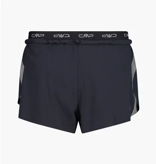 Шорты мужские Cmp Short With Inner Mesh Slip Black 31C6397-U423