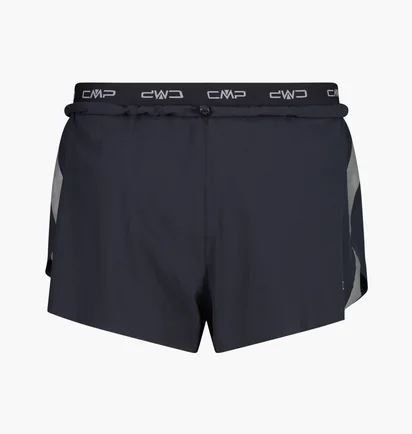 Шорты мужские Cmp Short With Inner Mesh Slip Black 31C6397-U423