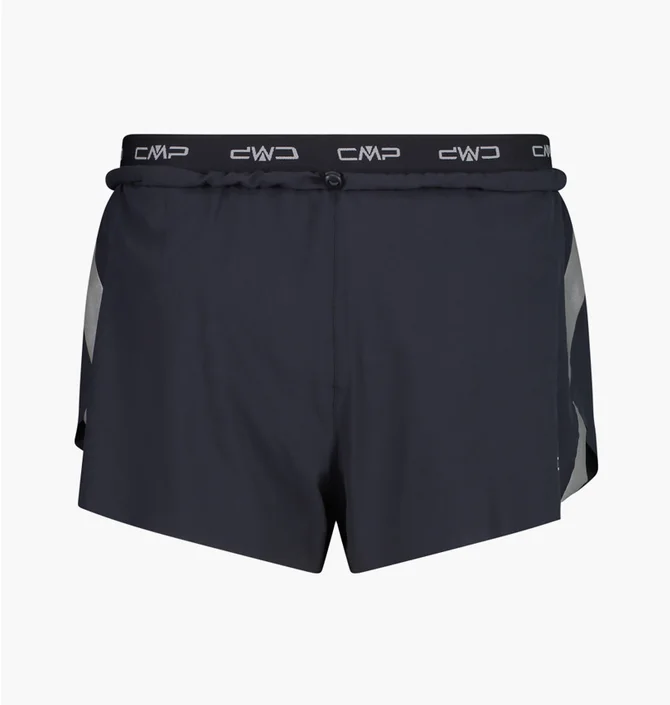 Шорты мужские Cmp Short With Inner Mesh Slip Black 31C6397-U423
