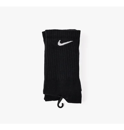 Шкарпетки унісекс Nike U EVERYDAY LTWT CREW (3 пари, неутеплені) Black SX7676-010