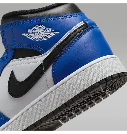 Кросівки дитячі Air Jordan 1 Mid (Gs) Blue/White DQ8423-402