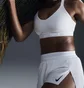 Шорты женские Nike Aeroswift Dri-Fit Adv Mid-Rise Brief-Lined 3 Running Shorts White FN2328-100