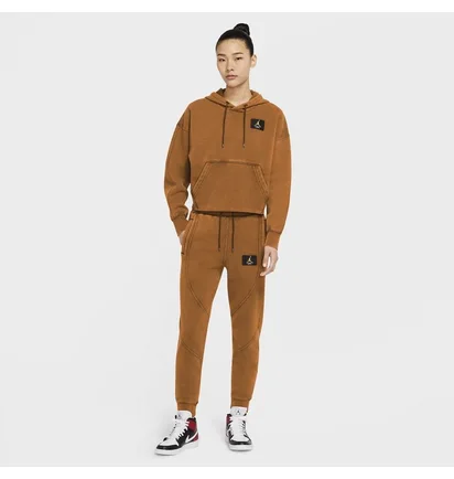 Штаны женские Air Jordan Flight Womens Fleece Pants Brown CV7795-231