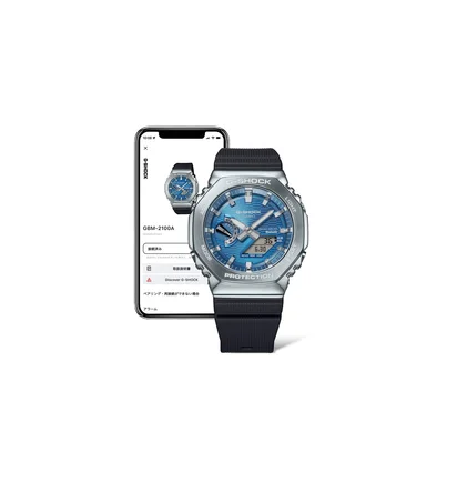 Часы мужские Casio G-Shock G-Steel Tough Solartooth GBM-2100A-2B