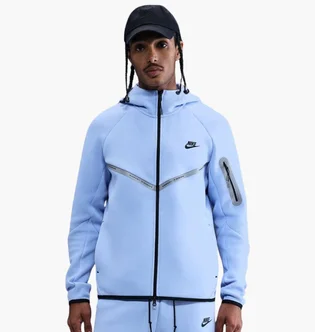 Толстовка мужская Nike Tech Fleece Light Blue IM6537-468