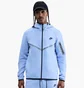 Толстовка чоловіча Nike Tech Fleece Light Blue IM6537-468
