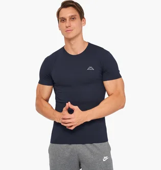 Футболка мужская Kappa Mezza Manica Girocollo Blue K1304-BLUNAVY