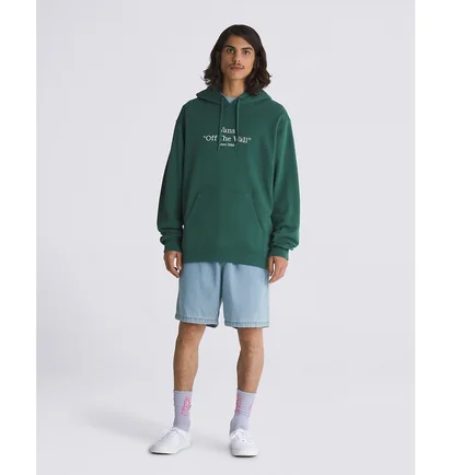 Худи мужское Vans Quoted Loose Pullover Hoodie Green VN000GE2BDX