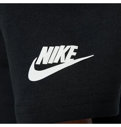 Футболка детская Nike Toddler Brandmark Swoosh Black 86M843-023