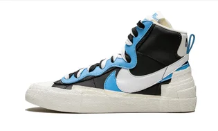 Кросівки чоловічі Nike Blazer Mid Black/Light Blue BV0072-001