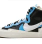 Кроссовки мужские Nike Blazer Mid Black/Light Blue BV0072-001