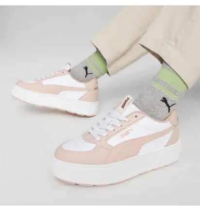 Кроссовки женские Puma Karmen Rebelle White/Beige 387212-21
