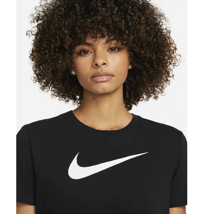 Футболка женская Nike Dri-Fit Swoosh Wot-Shirt Black FD2884-010