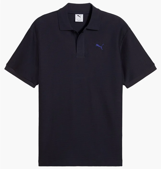 Поло унисекс Puma Premium Ess Relaxed Jacquard Polo Black 629670-16