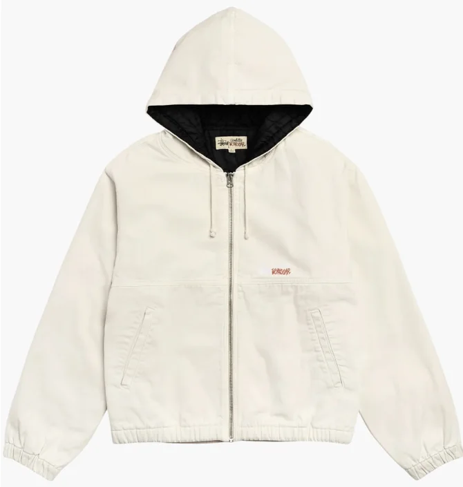 Толстовка унисекс Stussy Canvas Insulated Work Jacke Beige 115716-1207