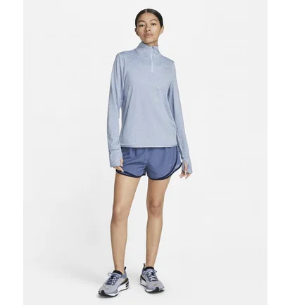 Кофта жіноча Nike Swift Element Uv Protection 1/4-Zip Running Top Light Blue FB4316-440
