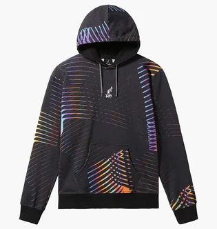 Худи мужское AUSTRALIAN Hoodie Fleece Chaos Black HCUFE0058-001