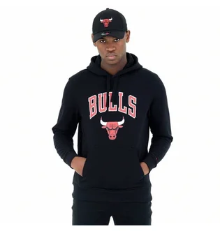 Худи мужское NEW ERA Chicago Bulls Black 11530761