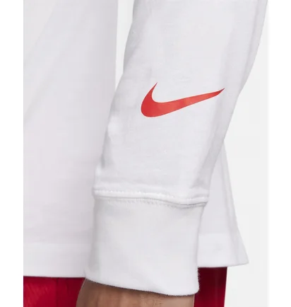 Лонгслив мужской Nike Lebron Long-Sleeve T-Shirt White FQ4908-100