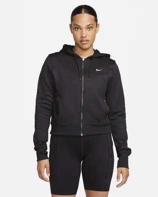Толстовка жіноча Nike Therma-Fit One Full-Zip Hoodie Black FB5216-010