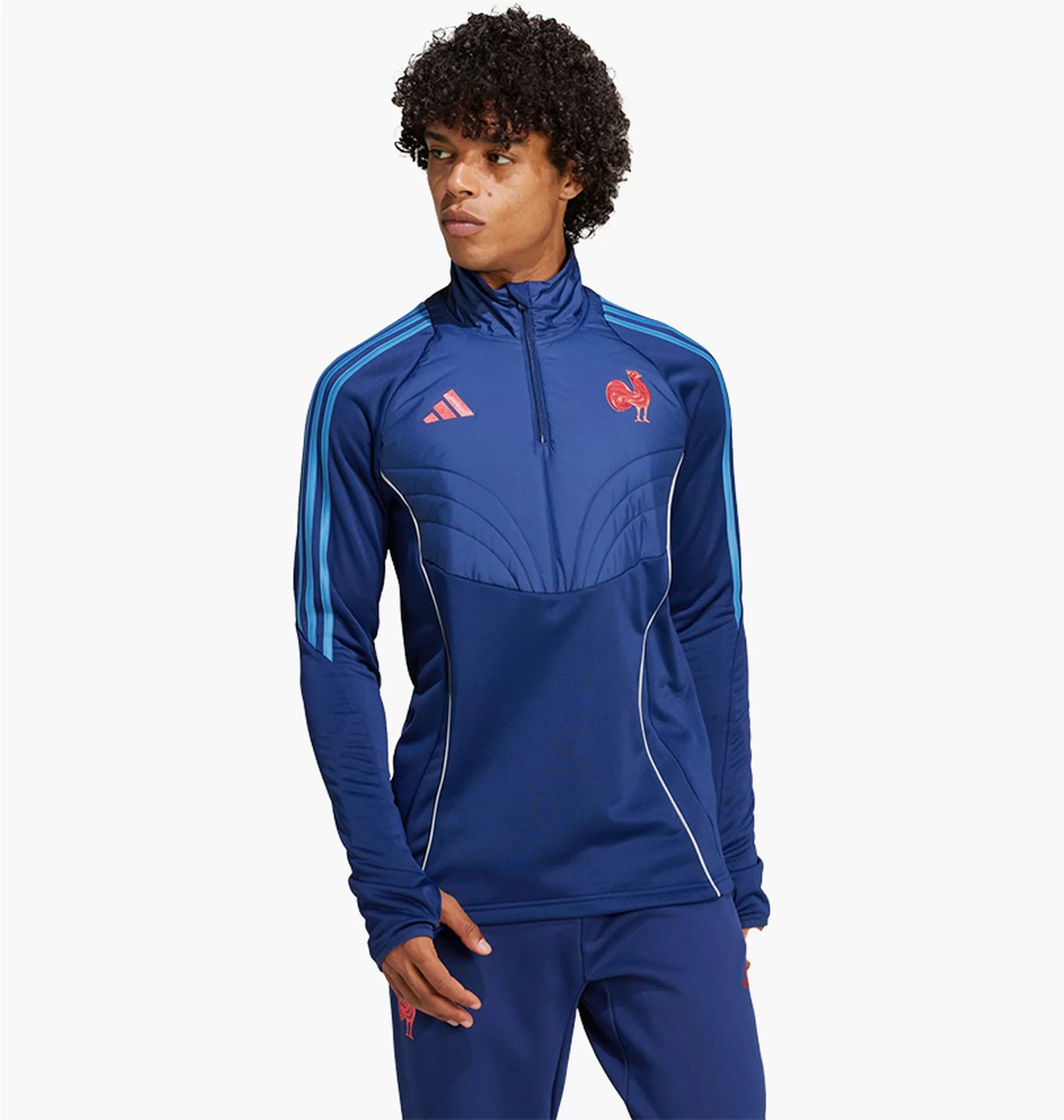 ᐉ Кофта чоловіча Adidas France Winterized Blue JC7209 - придбати