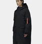 Пуховик мужской Alpha Industries Seal Long Puffer Parka Black MJS55502C1-001