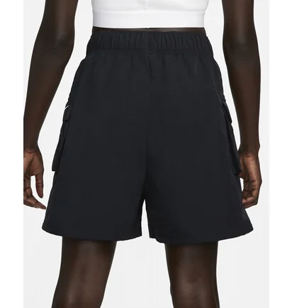 Шорти жіночі Nike Sportswear Essential Woven High-Rise Shorts Black Dm6247-010