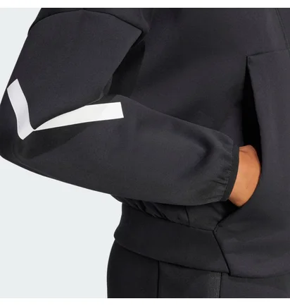 Толстовка женская Adidas Z.N.E. Full-Zip Black JC5392