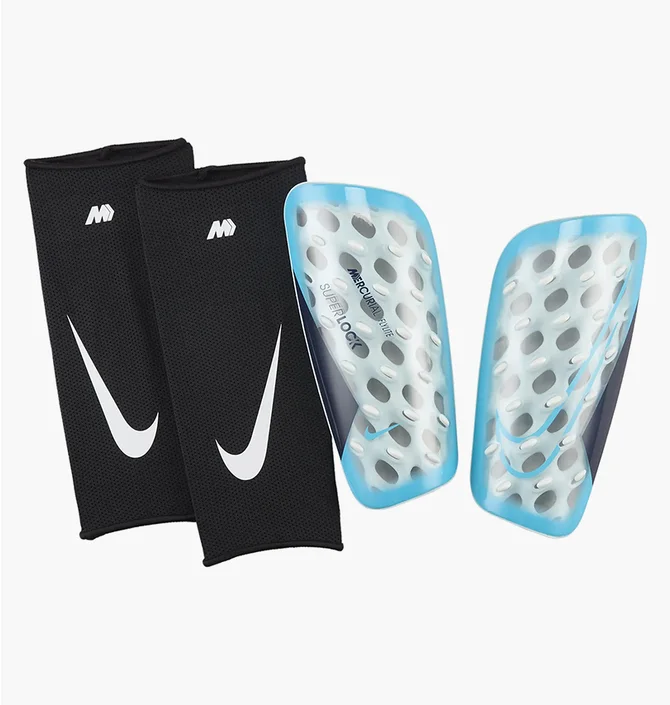 Щитки унісекс Nike Mercurial Flylite Superlock Light Blue DN3608-420
