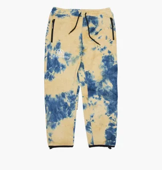 Штаны мужские Pleasures Caffeine Polar Fleece Pants Yellow/Blue P21F003-TAN