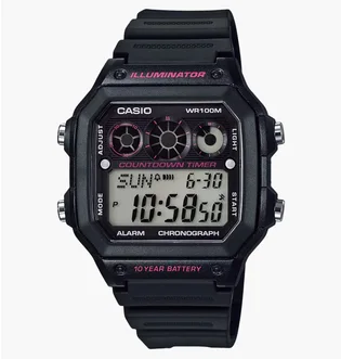 Часы мужские Casio AE-1300WH-1A2VEF