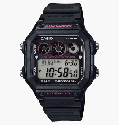 Часы мужские Casio AE-1300WH-1A2VEF