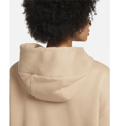 Худи женское Nike W Nsw Style Flc Po Hoodie Os Beige Dq5860-200