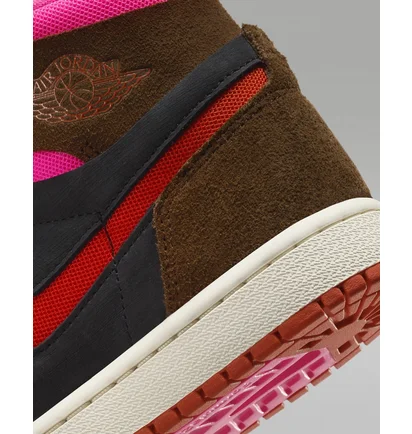 Кросівки жіночі Air Jordan 1 Zoom Cmft 2 Shoes Black/Brown DV1305-206