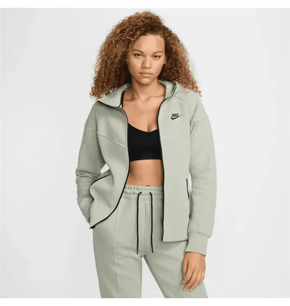 Толстовка женская Nike Tech Fleece Windrunner Grey FB8338-370