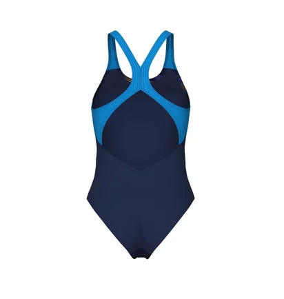 Купальник жіночий Arena Dreamhline Swimsuit V Back Blue 008328-760