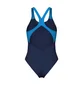 Купальник жіночий Arena Dreamhline Swimsuit V Back Blue 008328-760