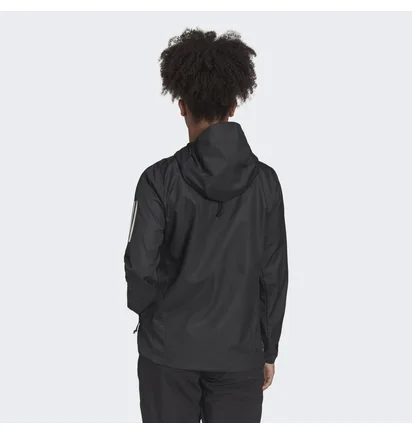 Вітровка жіноча Adidas Own The Run Hooded Running Windbreaker Black H59271