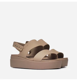 Сандали женские CROCS Brooklyn Low Wedge Womens Beige 206453-2EL
