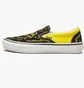 Кеды унисекс Vans Skate Slip On Black/Yellow VN0A5FCAZAU