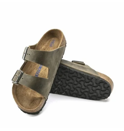 Тапочки жіночі BIRKENSTOCK Arizona Olive 1019377