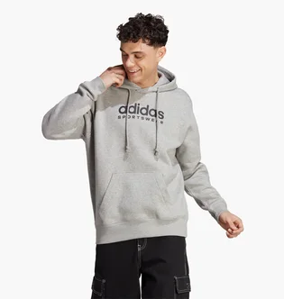Худі чоловіче Adidas All Szn Fleece Graphic Hoodie Grey Ic9772