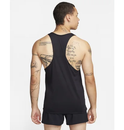 Майка мужская Nike Fast Dri-Fit Running Singlet Black FN4229-010